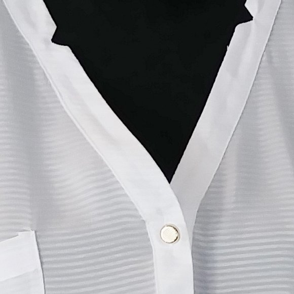 NEW Kim Rogers shear white shirt size XL - Picture 7 of 7